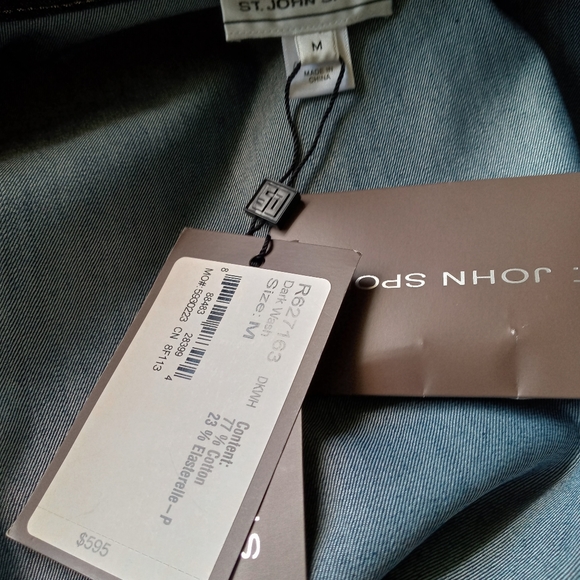 NWT! St. John Sport Sailing Jacket - Picture 3 of 10